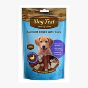 חטיף גורים עצמות קלציום סידן עם ברווז 90 גרם