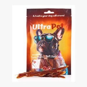 חטיף לכלב אולטרה פט חזה ברווז 80 גרם