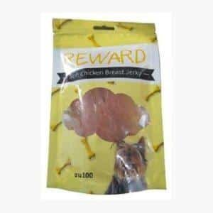 חטיף ריוורד לכלב ג'רקי חזה עוף 100 גרם