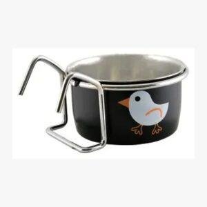 קערת נירוסטה לציפור גדול נייקו