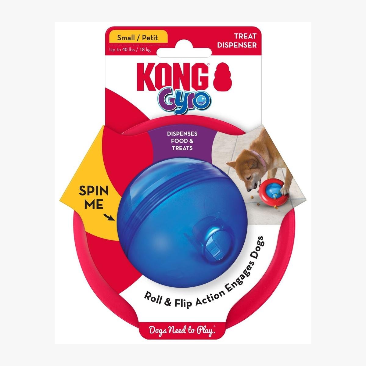 קונג KONG ג'יירו צעצוע האכלה מידה S קוטר 15 ס''מ