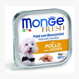 מעדן מונג פרש לכלב פטה עוף 100 גרם