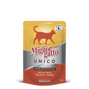 מעדן מיגליור יוניקו לחתול מסורס הודו 85 גרם