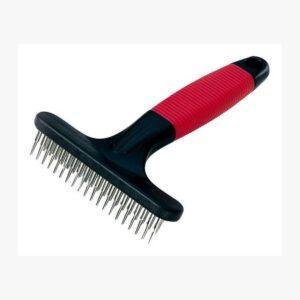 מברשת מגרפה שיניים קצרות וצפופות Ferplast