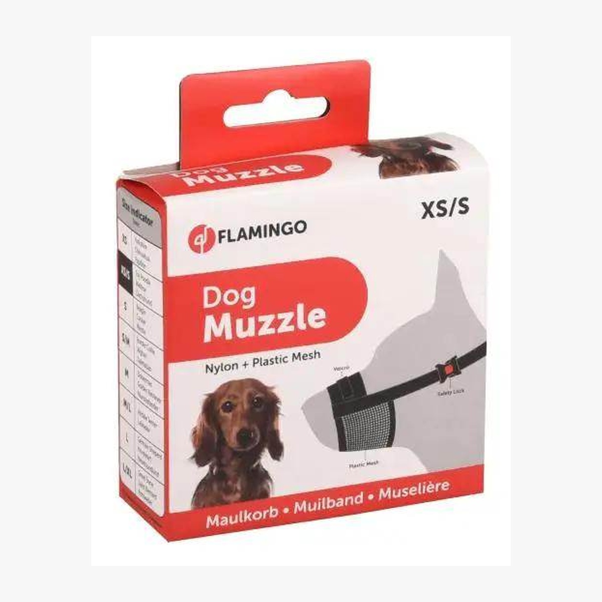 קנייה של אונליין – ב-מארלי מזון וציוד לחיות מחמד מחסום פה פלמינגו XS/S