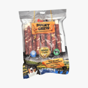 מקלות לעיסה לכלב בציפוי בשר ברווז 8 אינץ' 1 ק"ג פט