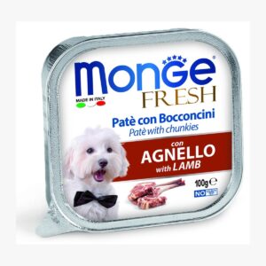 מונג מעדן פטה עם נתחי כבש 100 גרם