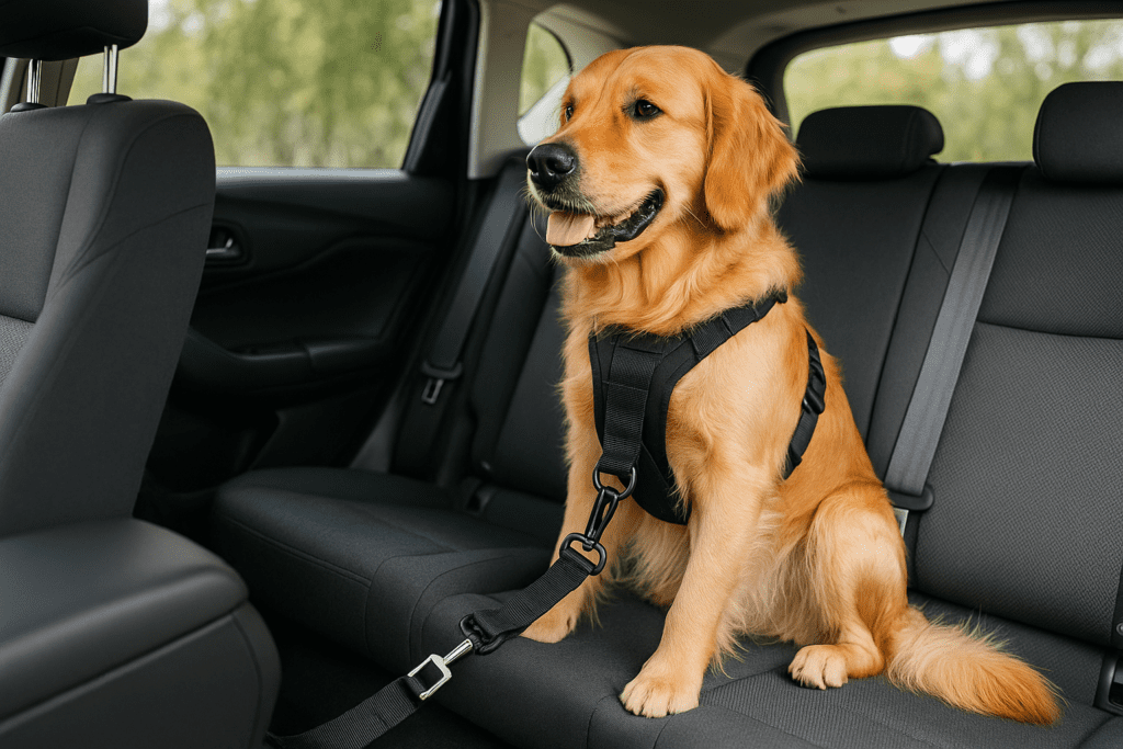 חגורת בטיחות לכלב לרכב מומלץ - תמונה ראשית למאמר