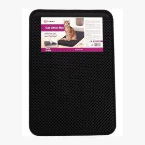 שטיח לוכד חול אפור ושחור לשירותי החתול 61X41 ס"מ