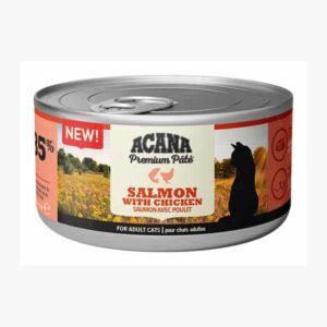 שימור אקאנה חתולים על בסיס סלמון 85 גרם