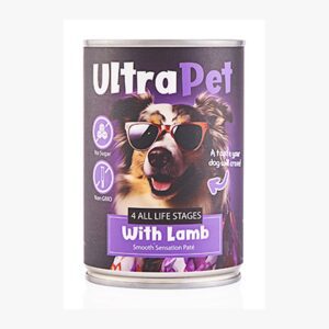 שימורי כלב אולטרה פט כבש 400 גרם