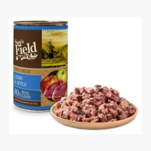 סמס פילד כלב שימורי כבש ותפוח 400 גרם