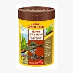 סרה צ'יפס לדגי חתול 100 מ"ל (38 גרם) מזון לדגים