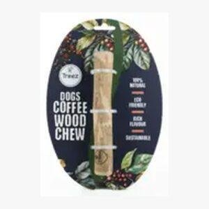 טריז עץ קפה לכלב בגודל בינוני
