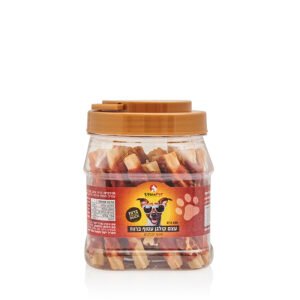צנצנת עצם קולגן עטוף ברווז